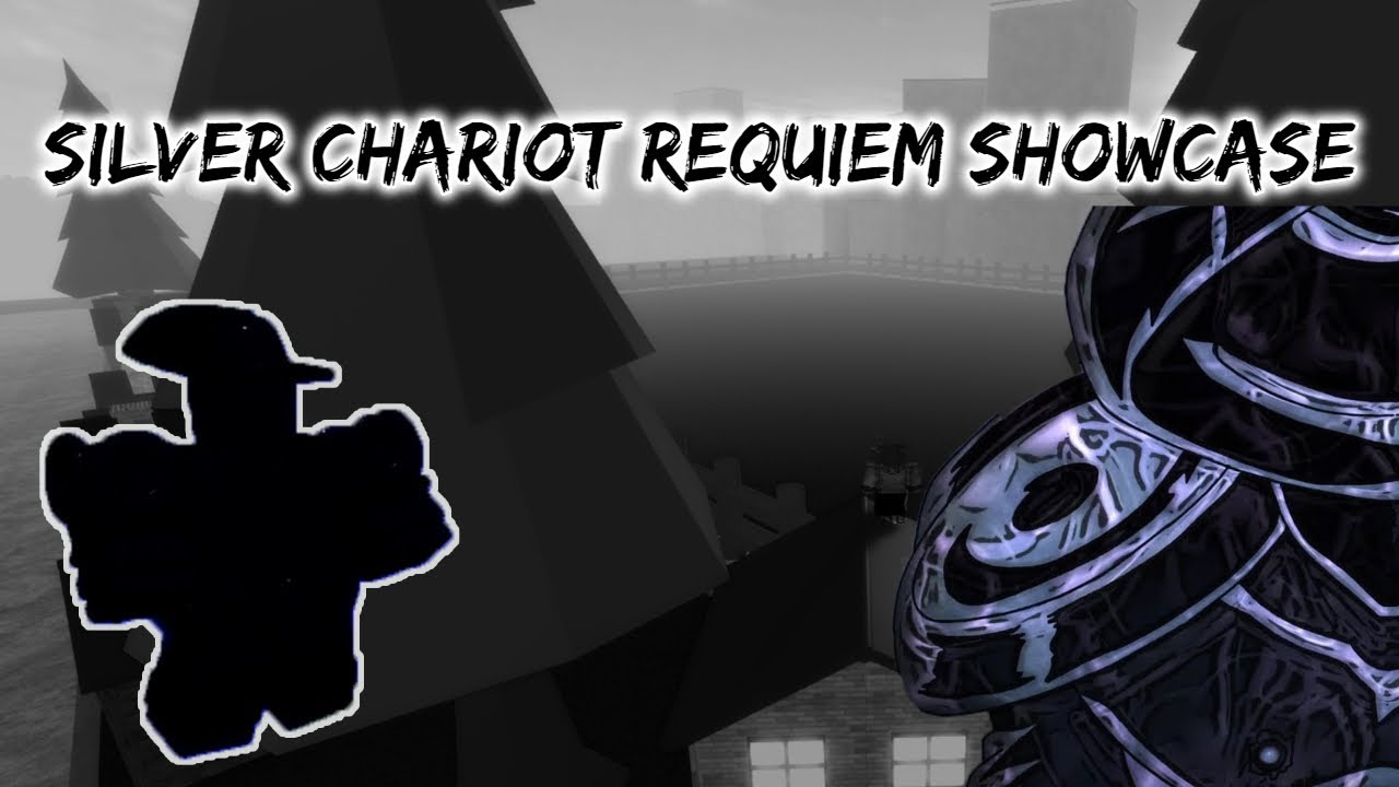 SCR / Silver chariot requiem showcase | Jojo blox ( Roblox )