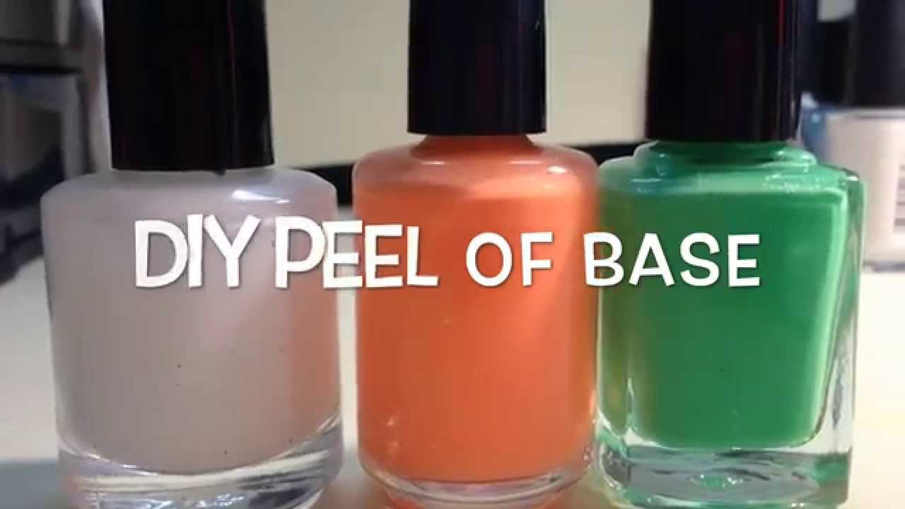 DIY Peel Off Basecoat!❤️