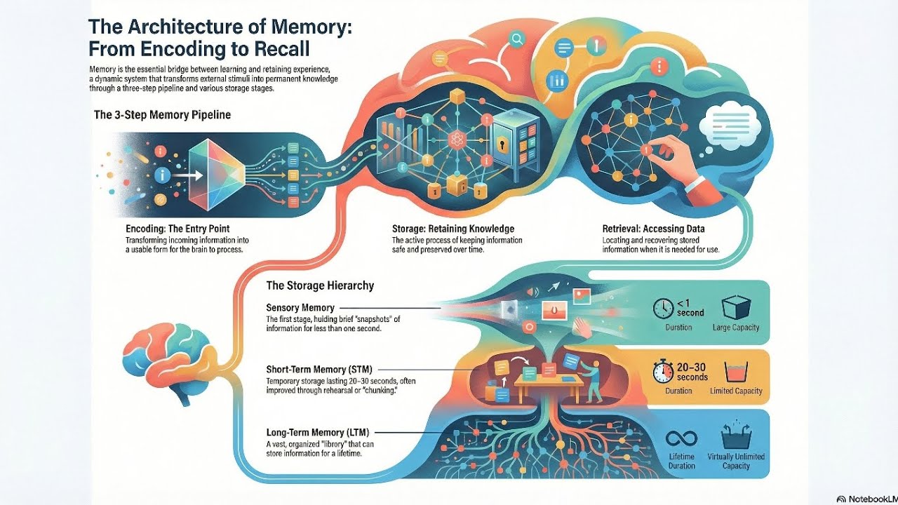 The Architecture of Memory: From Encoding to Recall