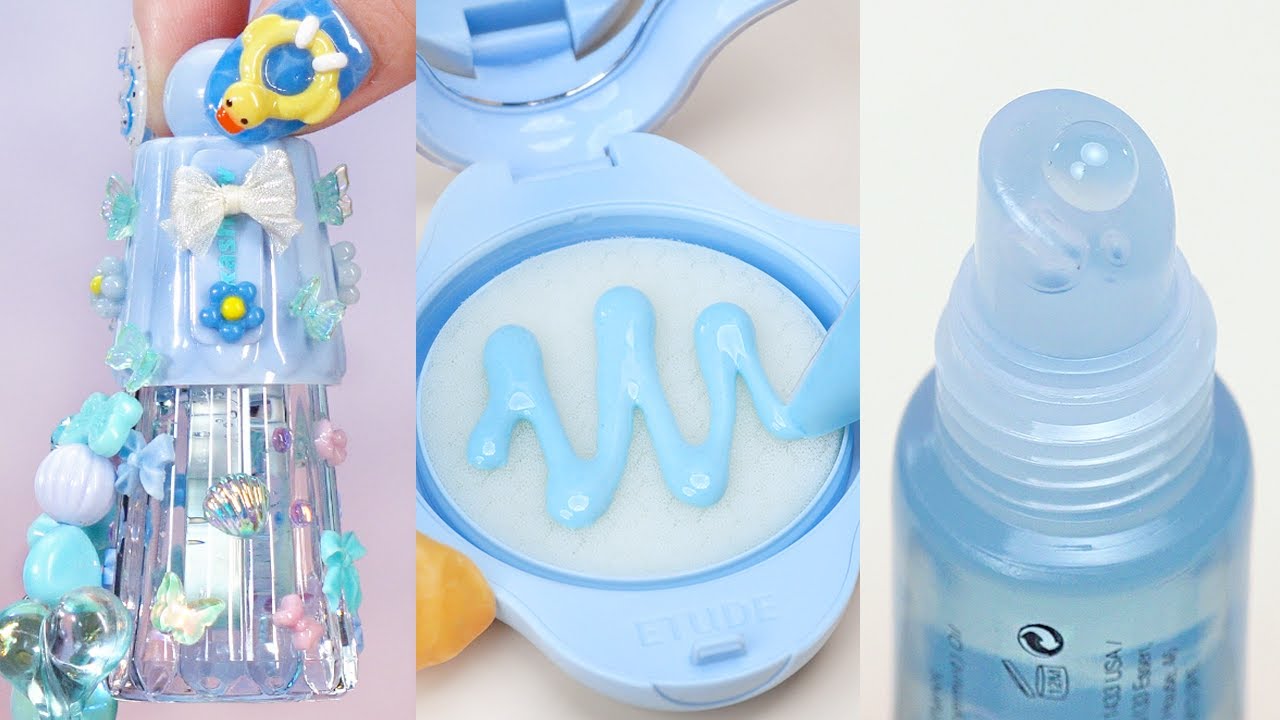 Satisfying Makeup Repair ASMR💄How to Make Your Own Cushion and Decorate Bottles Easily at Home