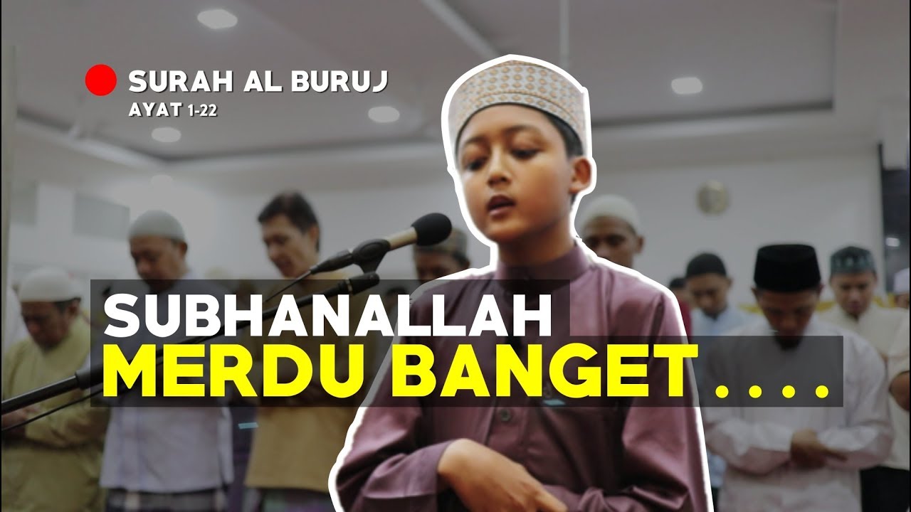 Suara Merdu Imam cilik ini bikin MERINDING, COBA DENGARKAN !!! |  Haidar Ramadhan ᴴᴰ
