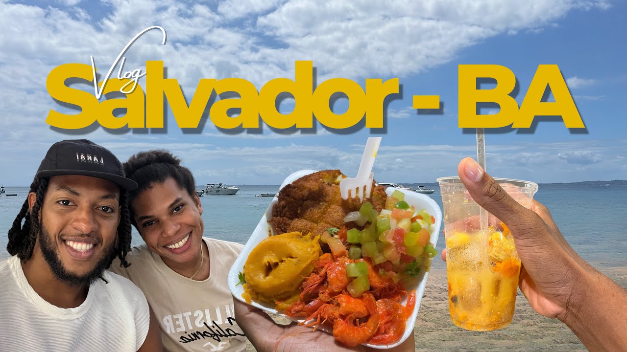 Viagem para Salvador + experimentando acarajé da Cira + Curtindo uma praia e turista do muito...
