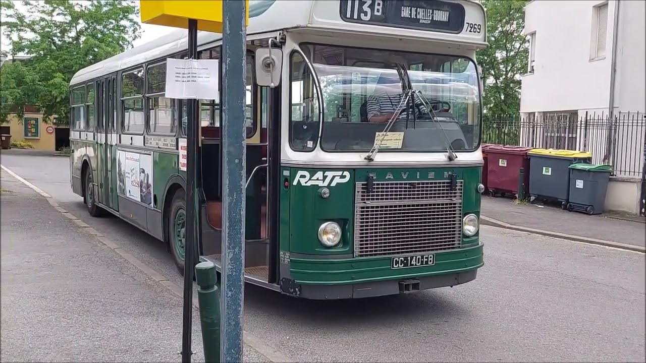 Bus SC10 UB1 ex-RATP de 1975 | AMTUIR