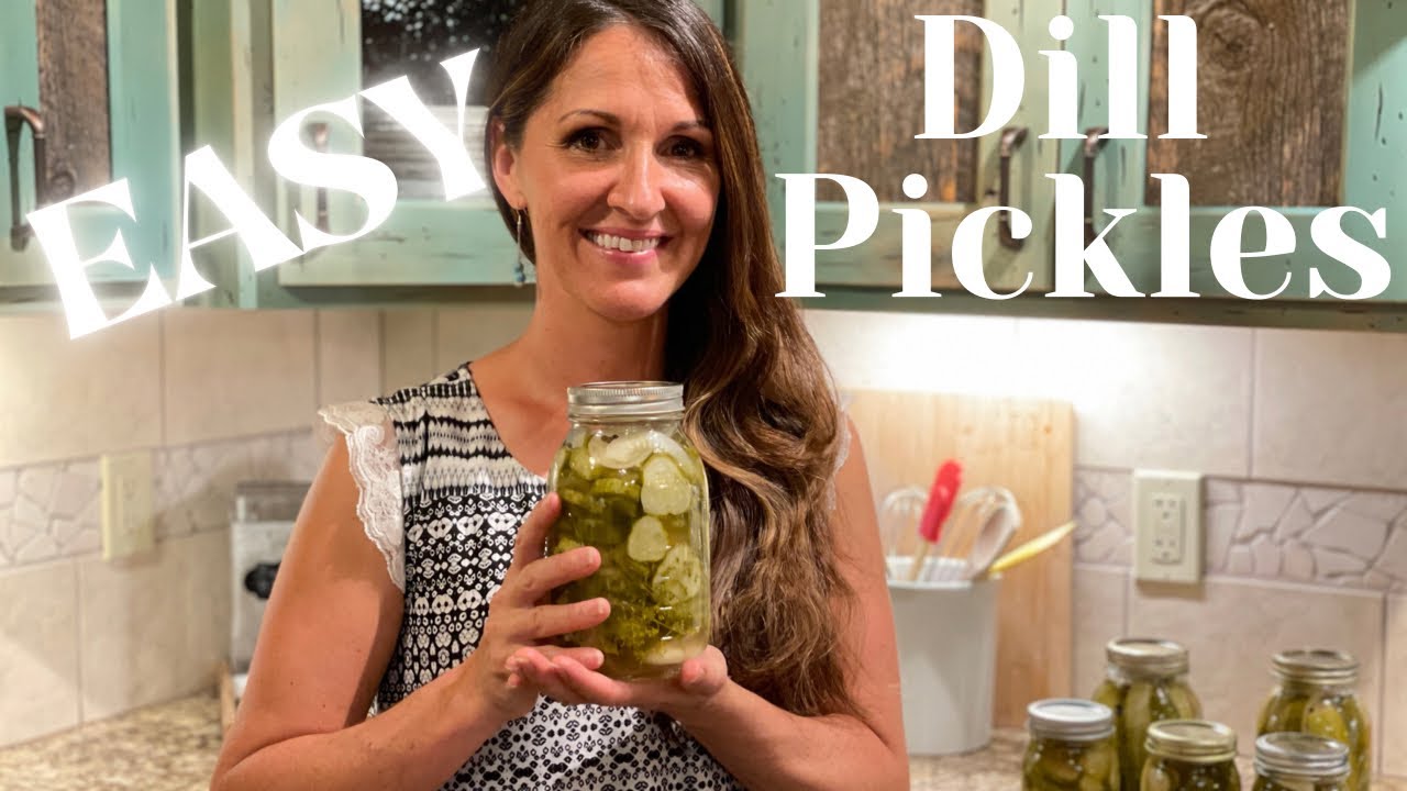 How To Preserve Dill Pickles / No Water Bath Needed