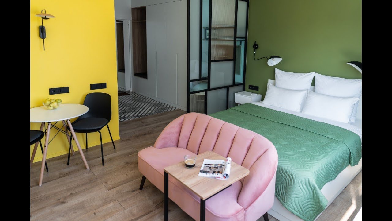 🔥Small Studio Apartment 312 sqf / 29 sqm Tour! Adorable ASMR video & Beautiful Living in the City