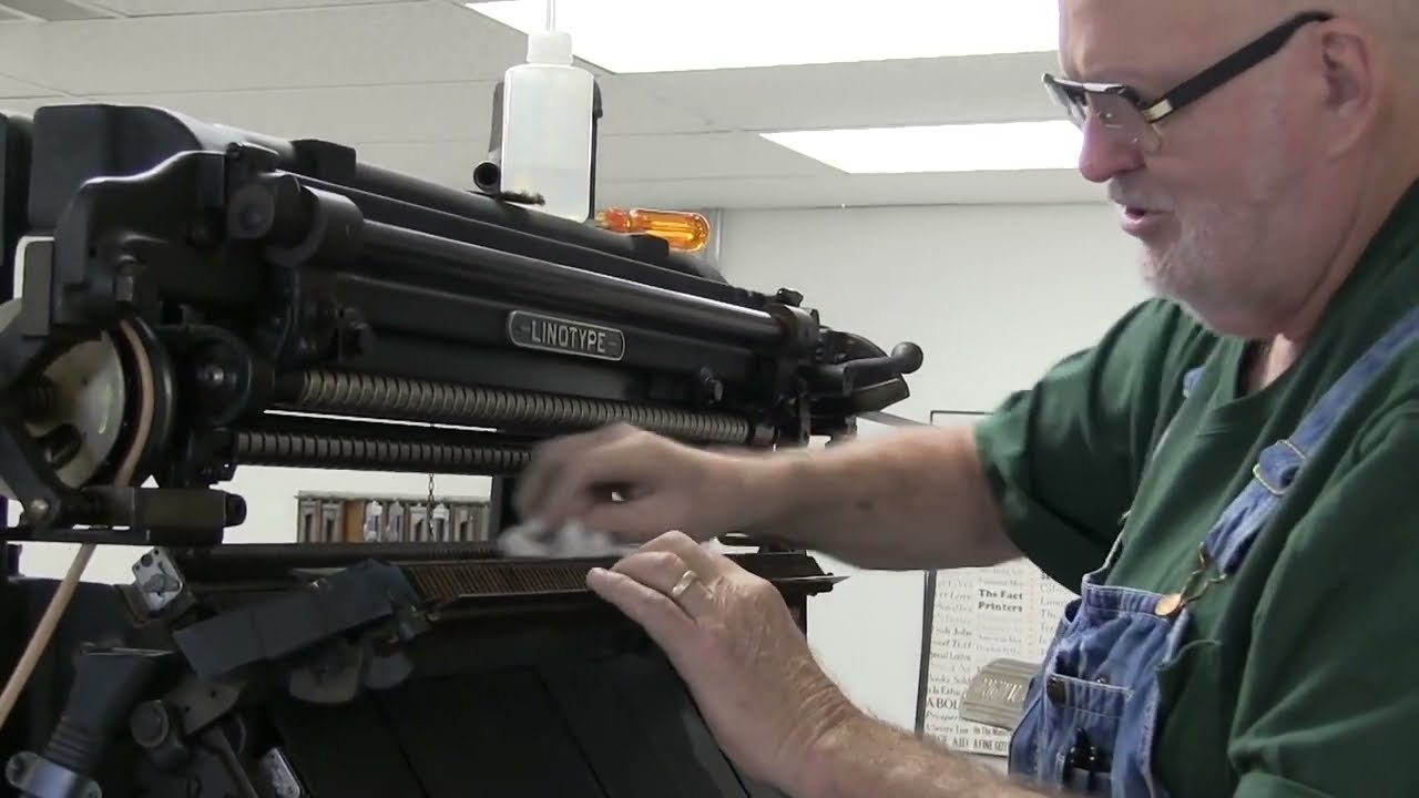 Cleaning the Mat Transfer Cycle | Linotype Legacy Series 28