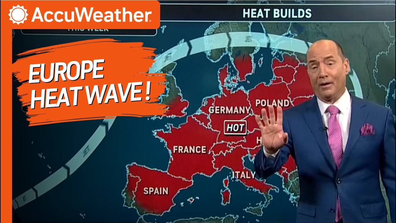 Niebezpieczna fala upał&oacute;w przetacza się przez Europę, temperatury osiągają ekstremalne poziomy