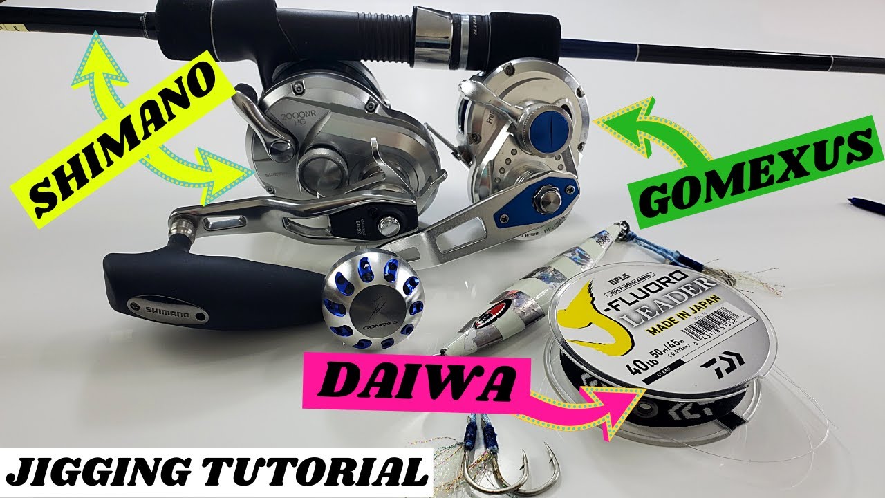 TUTORIAL DE PESCA, SLOW JIGGING / SPEED JIGGING !