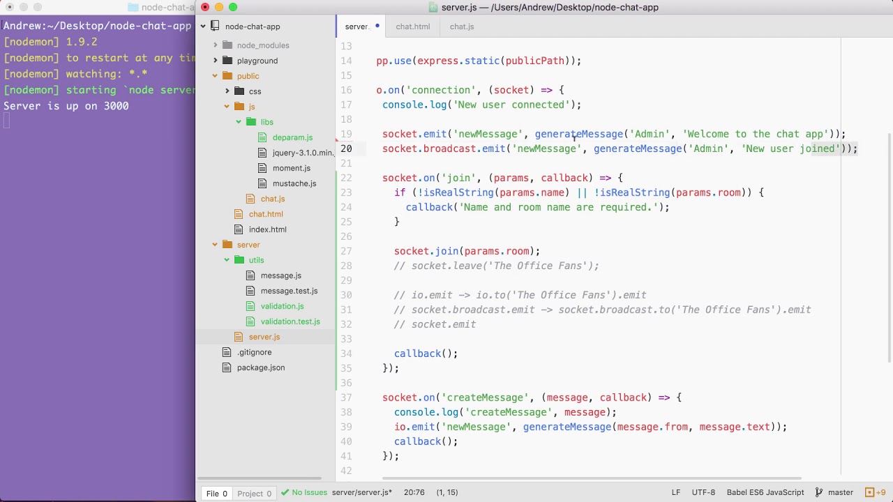 Real-Time Web Apps with Socket.io: Socket io Rooms