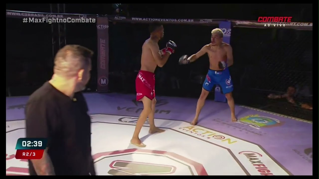 Michael Nene x Robert Kamikaze - Max Fight 24 - Luta 01