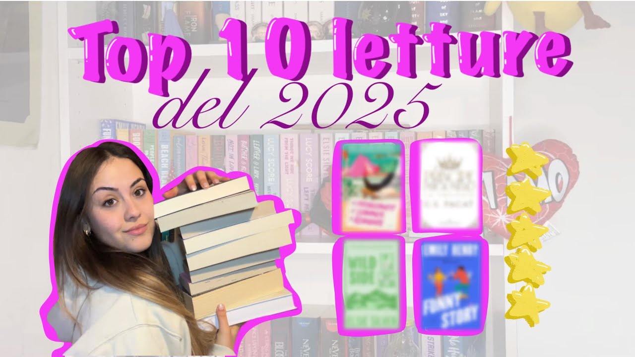 10 Letture Preferite del 2025 ⭐️📚