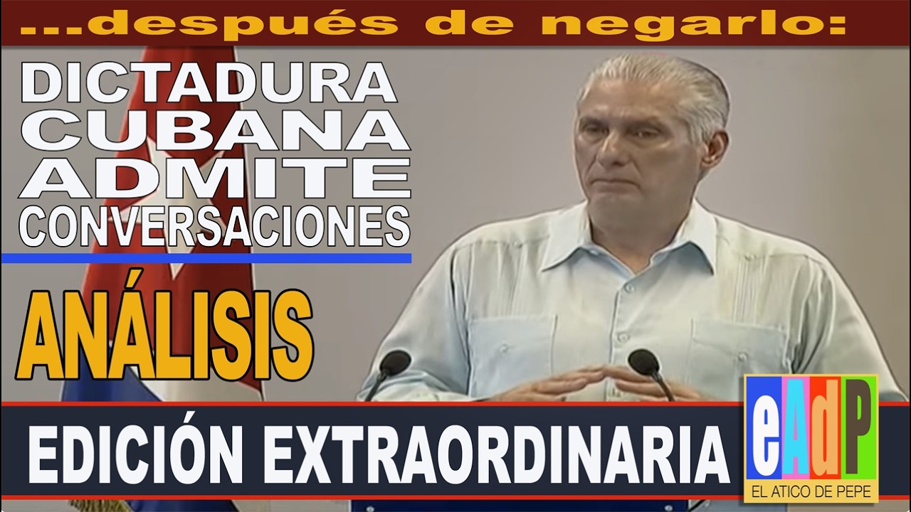 Díaz-Canel revela que sí ha habido conversaciones con EEUU