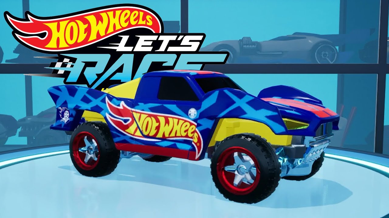 Hot Wheels Let's Race: Максимальная скорость — Baja Jump Truck
