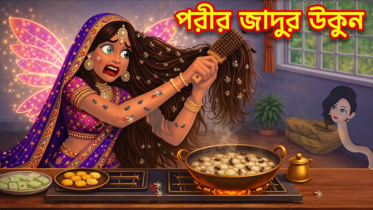 পরীর জাদুর উকুন | Porir Jadur Ukun | Porir Golpo | Thakurmar Jhuli | Rupkotha Golpo | Golpo Jhilik