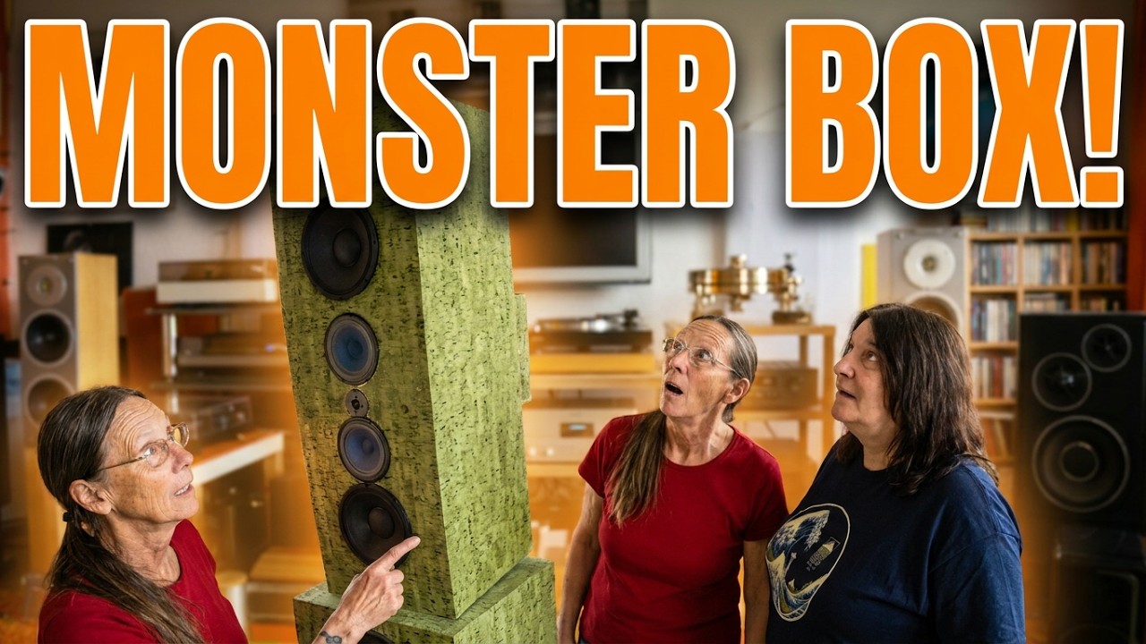 Unglaublich!!! Marcellas DIY Monster-Lautsprecher - 40 Jahre Selbstbau #lautsprecher #hifi #diy #dsg