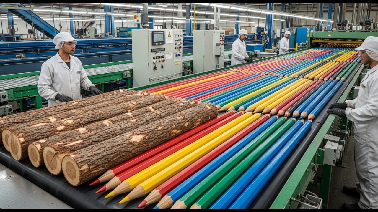 Pencil Manufacturing Process