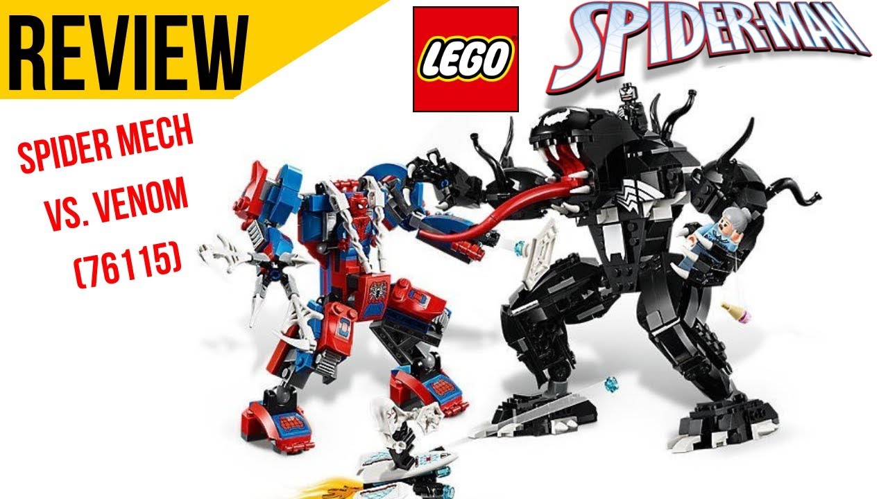 REVIEW: LEGO Spider-Man  - Spider Mech vs. Venom (76115)