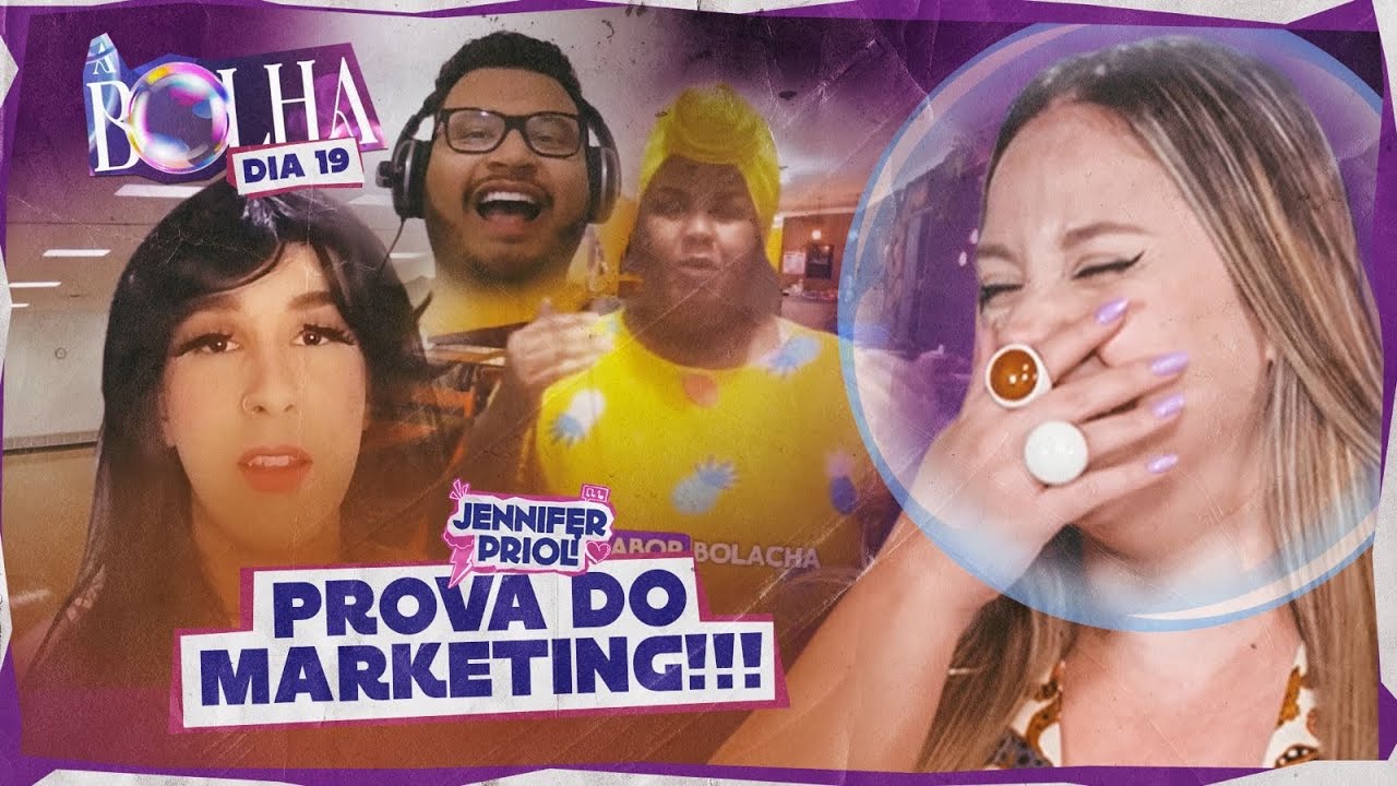 REACT A BOLHA EP 19 - A Prova do Marketing !!!!!