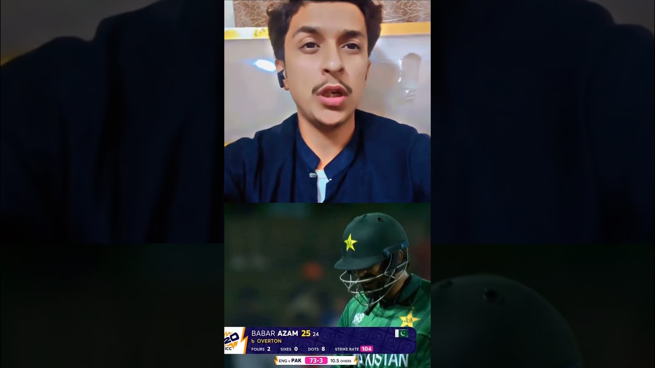 Babar Azam 25(24) vs England | Why Babar Azam&rsquo;s 25 off 24 is KILLING Pakistan&rsquo;s T20 Dreams 🚨