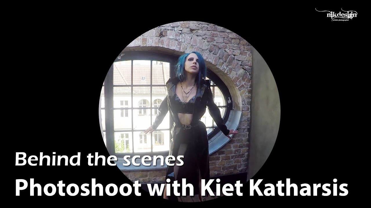 Behind the scenes with model Kiet Katharsis