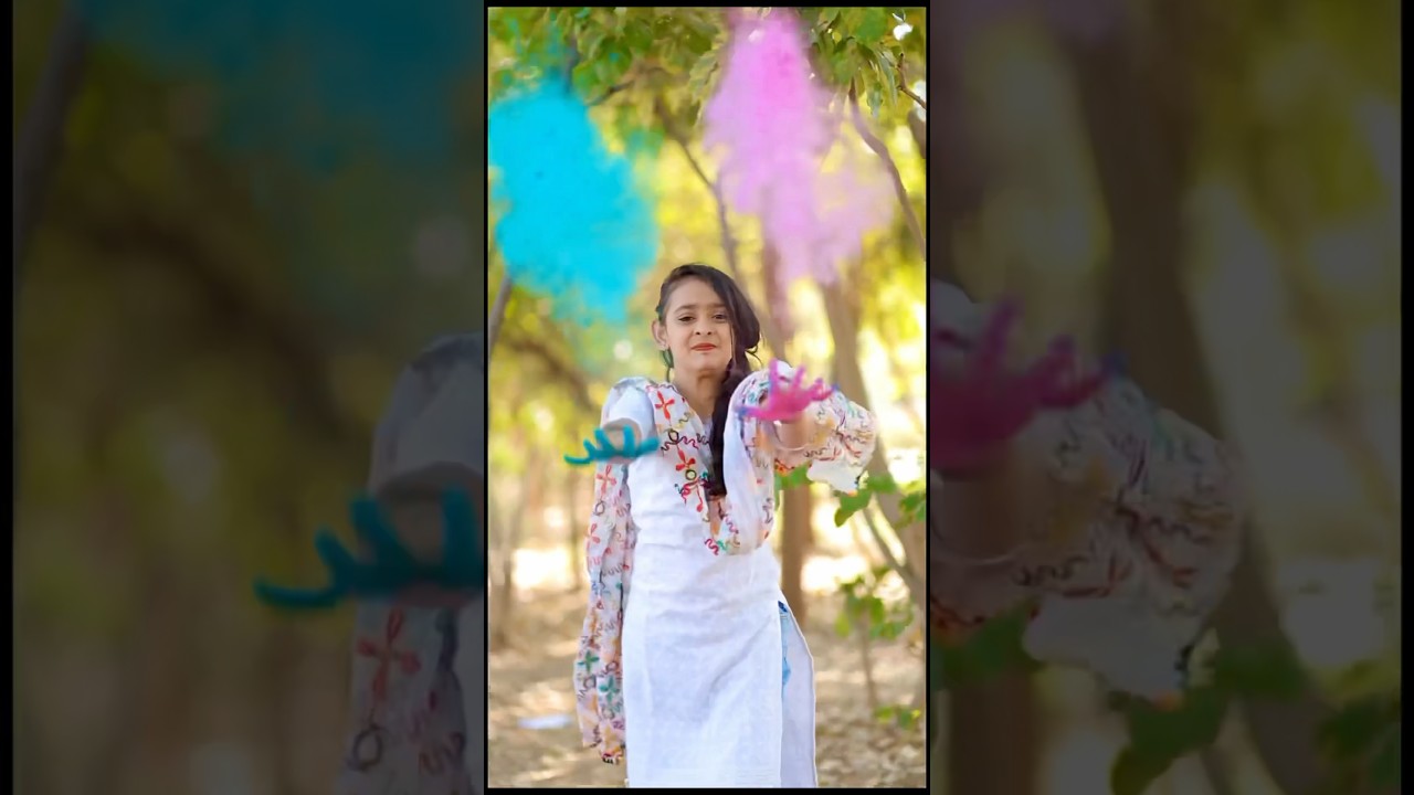 Let&rsquo;s play holi 🔫🎨🩷#kashishpatel #holi2024 #holifestival #holispecial #ytshorts #trendingshorts