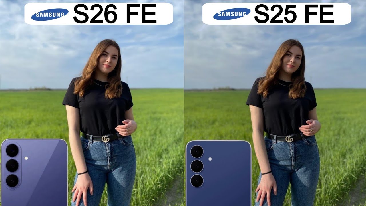 Samsung Galaxy S26 FE против Samsung Galaxy S25 FE: сравнение и тест камер