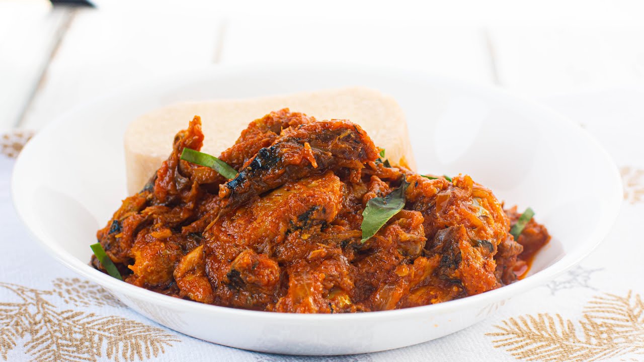 Basil Mackerel Fish Sauce | Nigerian Fish Sauce Recipe #fishsauce