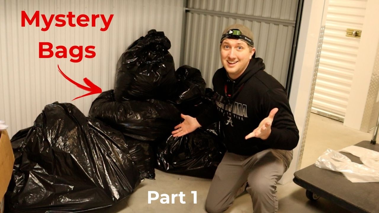 I BOUGHT 4 STORAGE UNITS IN ONE DAY!!!! Part 1 (Mystery Bags)