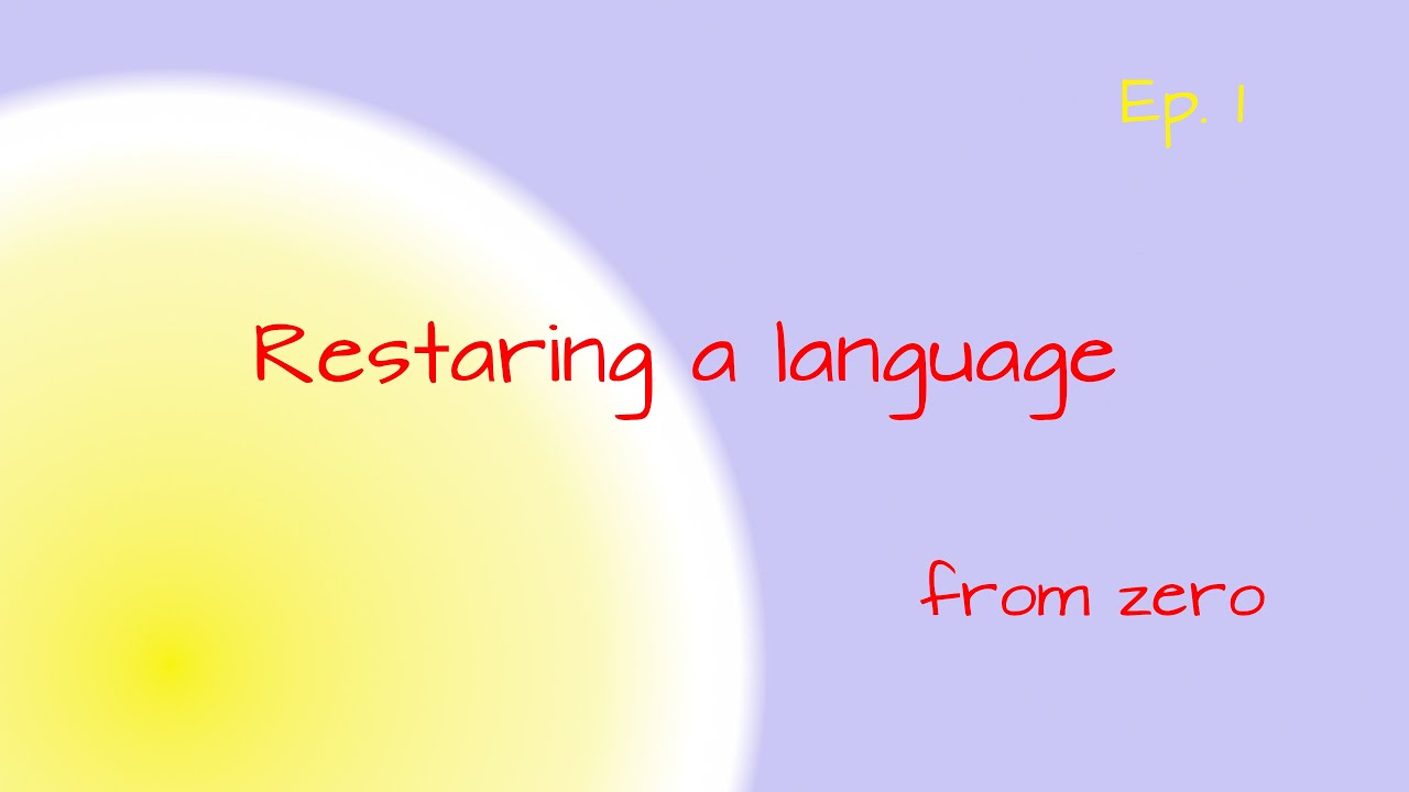 I’m Stuck in My Language Learning… So I’m Starting Over - Ep. 1 | SprachenSammler