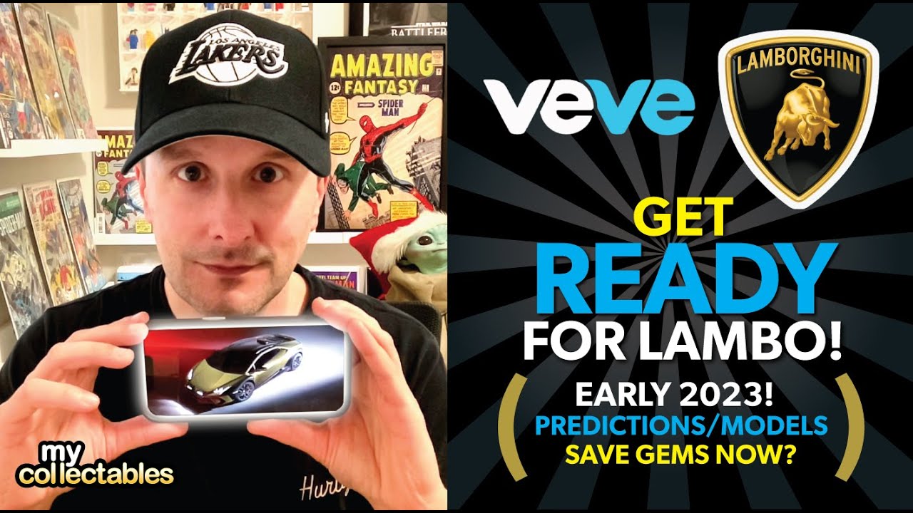 Get Ready for LAMBORGHINI NFTs on Veve! Early 2023! Predictions, Models NFT Comparison!