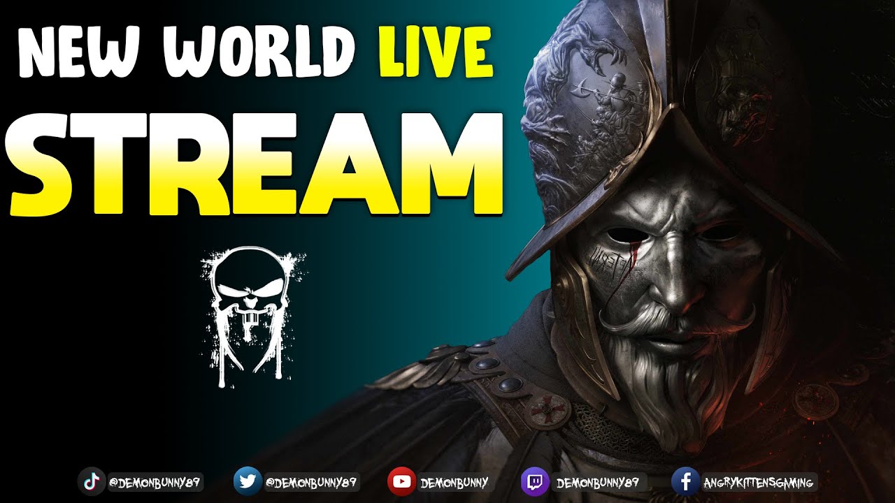 New World - Testing out YouTube live | DemonBunny Live Stream