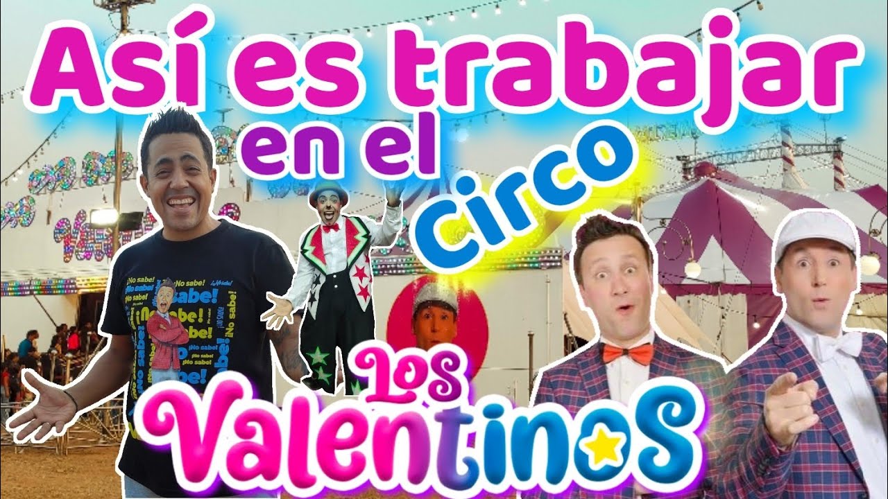 Así es trabajar en el CIRCO LOS VALENTINOS 🎪 @circolosvalentinos #andresenorbita #circo #vlog