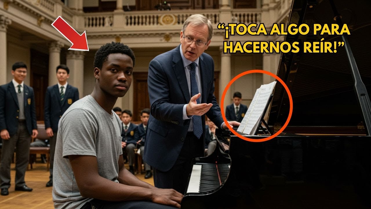 El Director Me Puso Frente al Piano Para Humillarme… Pero No Esperó lo que Toqué Después