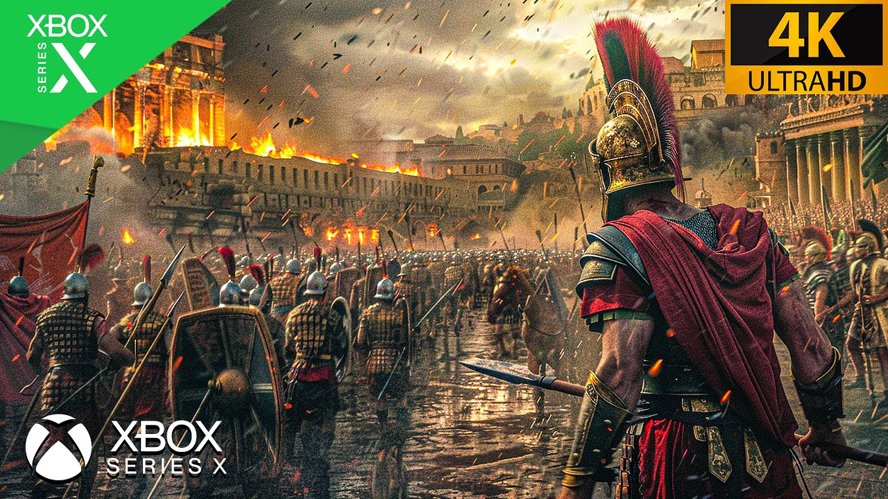 BATTLE OF YORK&trade; LOOKS ABSOLUTELY AMAZING | Ultra Realistic Graphics Gameplay [4K 60FPS] Son of Rome