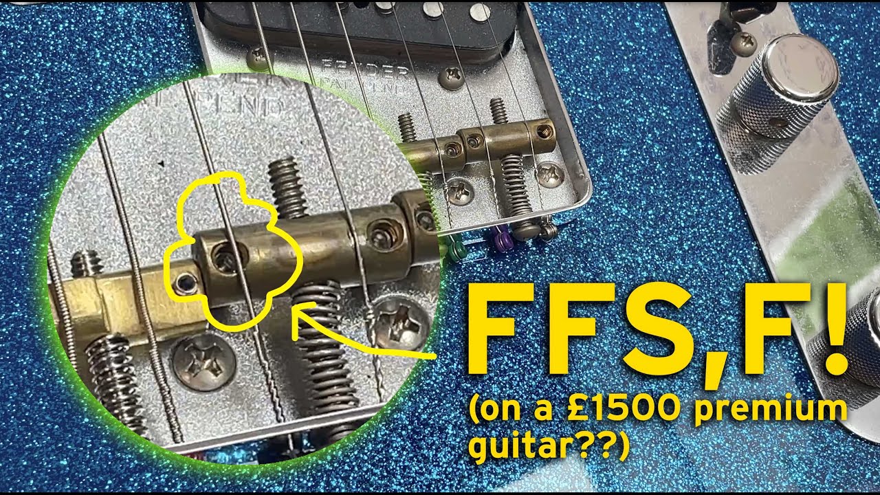 Fender J Mascis Telecaster set up