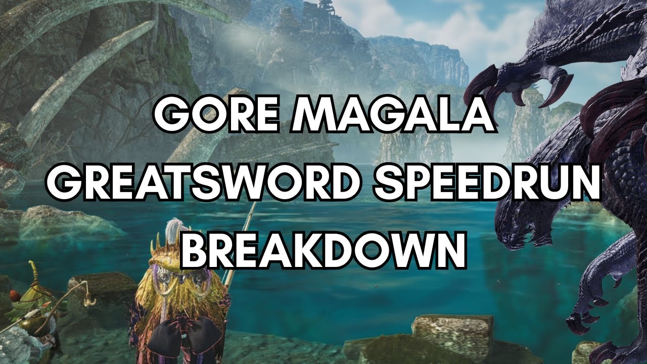 Gore Magala Greatsword Speedrun Commentary | MHWilds