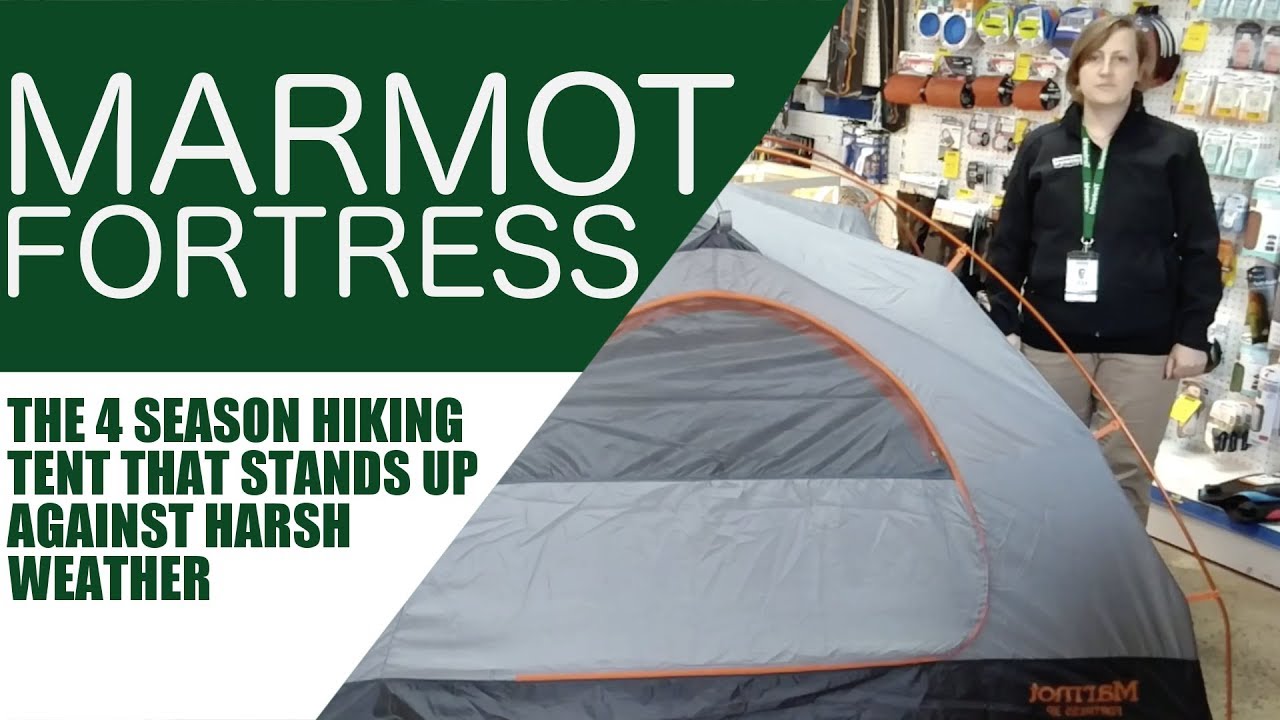 Marmot Fortress 3P Hiking Tent Overview & Review.