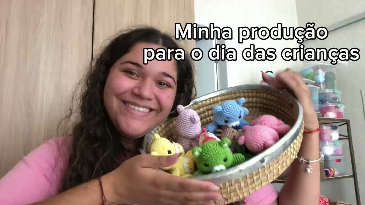 PRODUÇÃO CROCHÊ DIA DAS CRIANÇAS 2025 