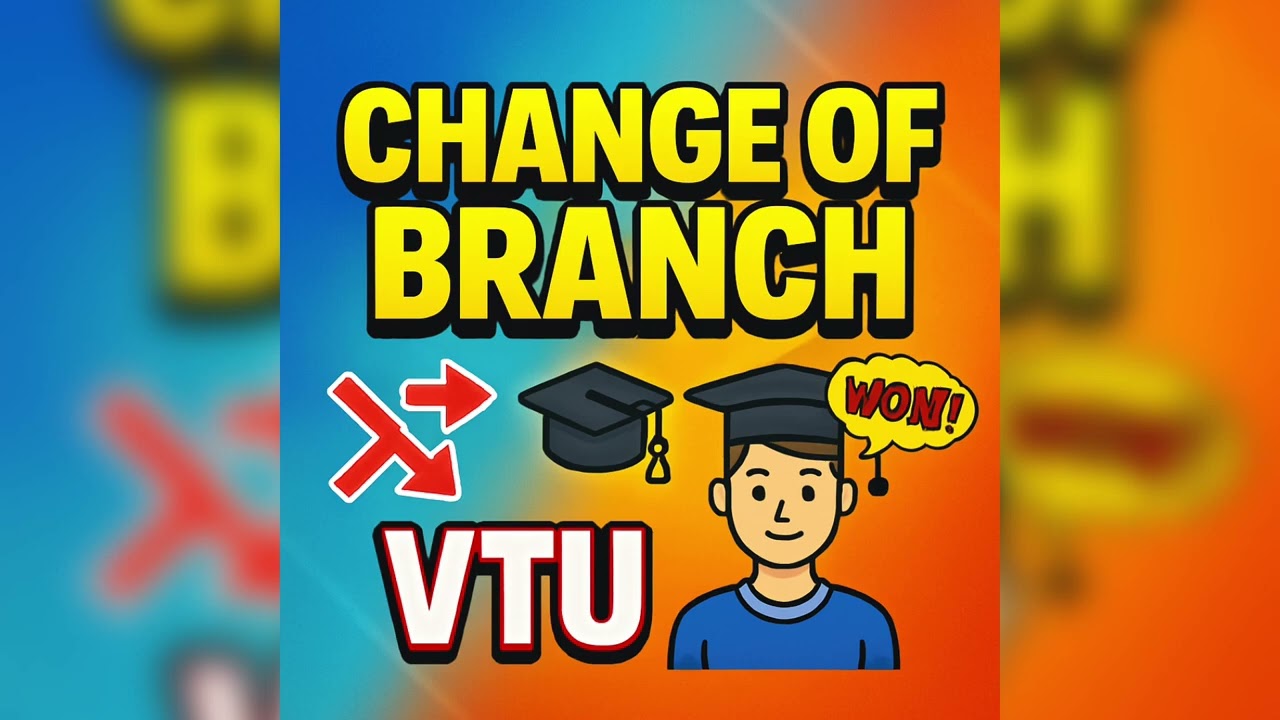 Change of college and change of branch 2025 || vtu updates || #vtu #vtuupdates 