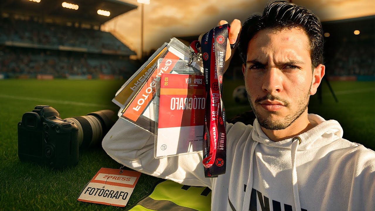 Cómo acreditarse de fotógrafo en fútbol