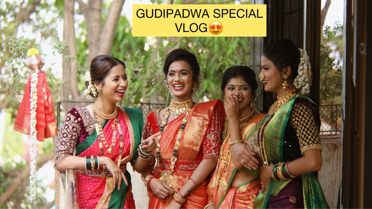 गुढीपाडवा Special Vlog😍| Lady Craft Boutique | Sarthi Makeover |Photoshoot📸|