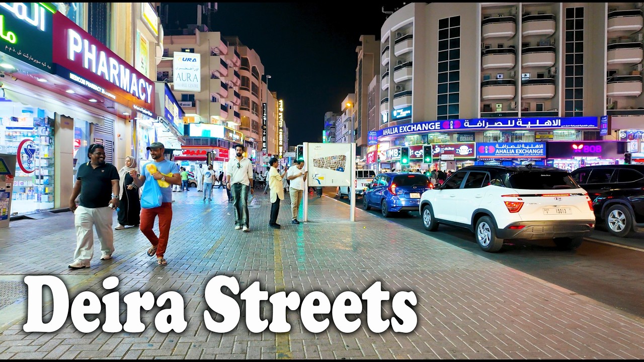 Deira Dubai 🇦🇪 | Evening Walking Tour | Gold Souq to Baniyas Square