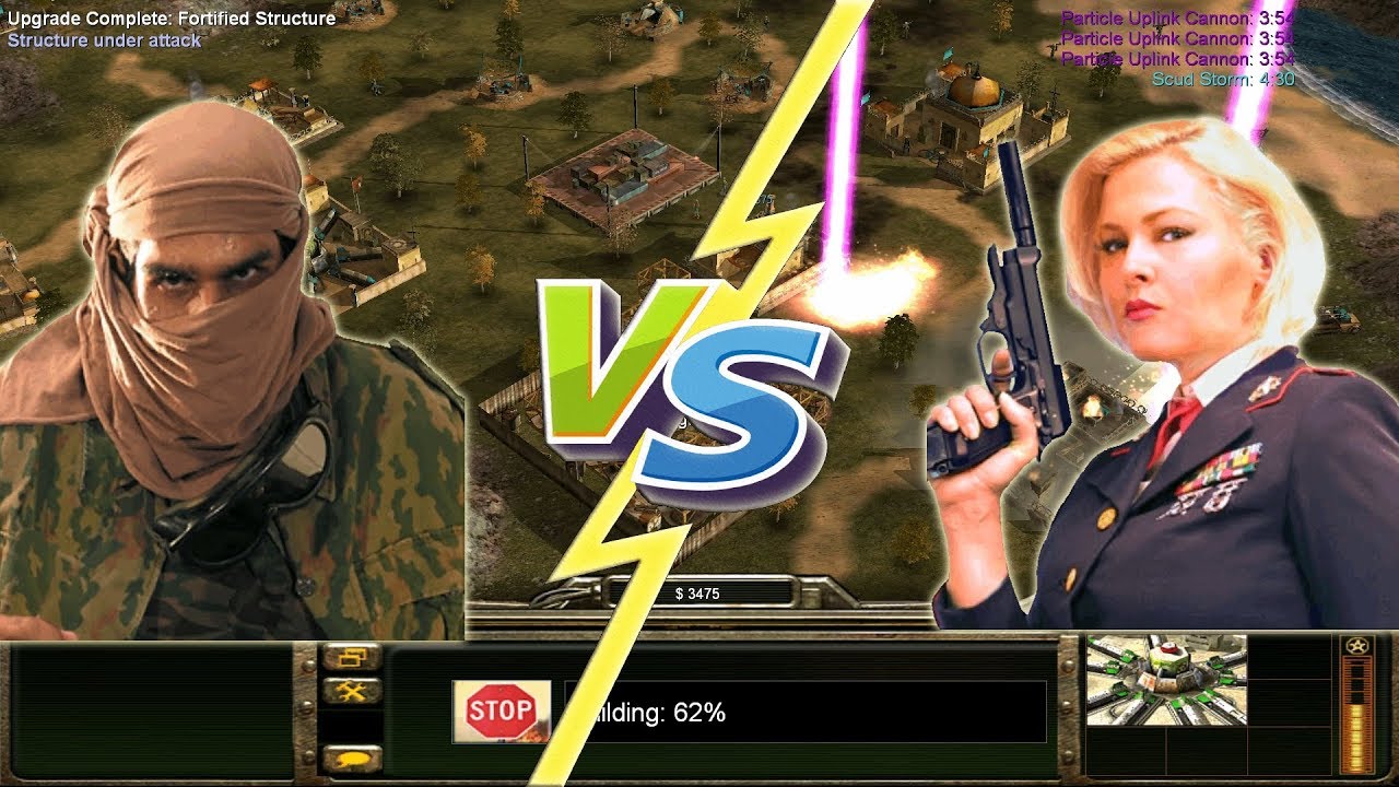 Generals Zero Hour - Challenge - Dr. Thrax vs General Alexander - Hard Difficulty
