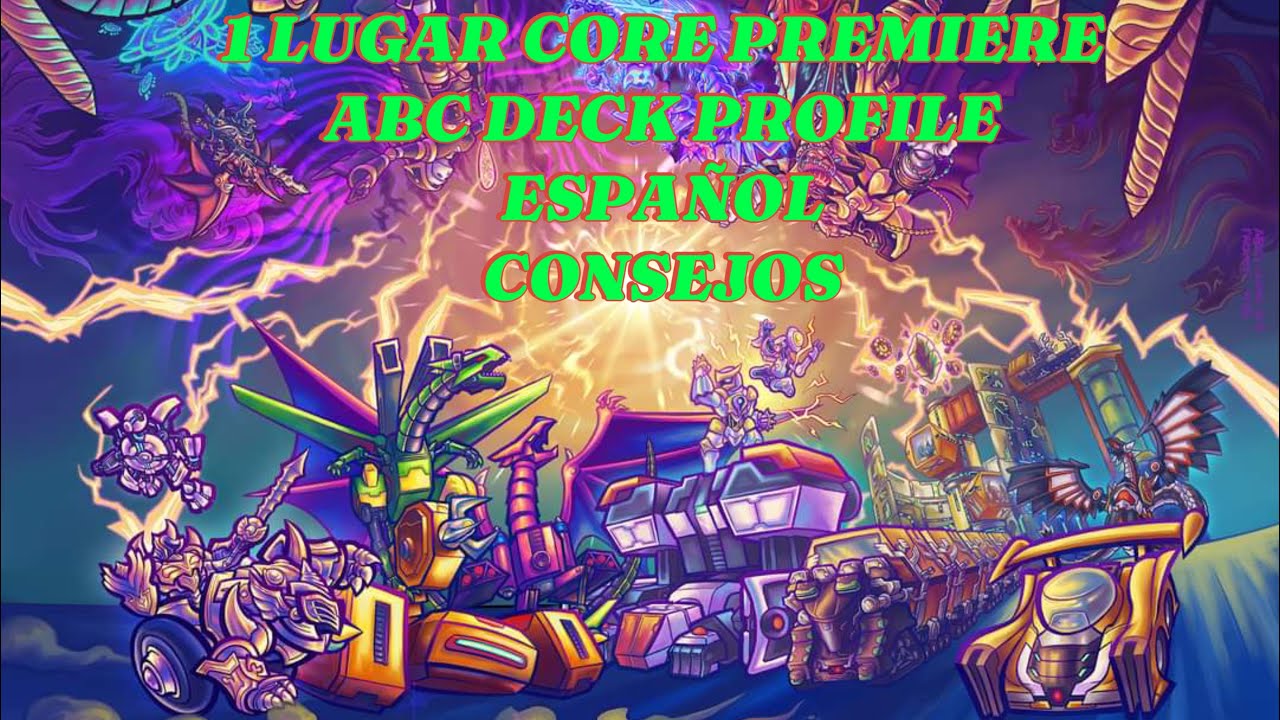 1 LUGAR ABC DECK PROFILE - ESPAÑOL - YUGIOH - CONSEJOS DECK