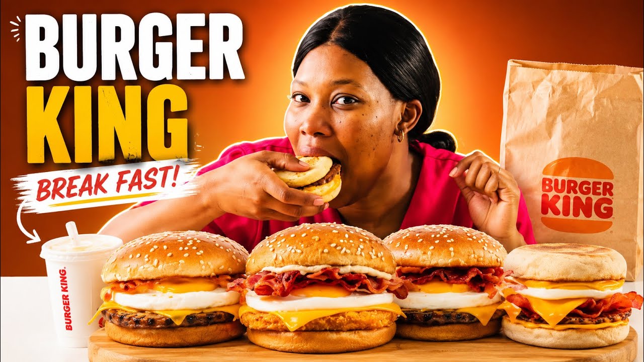 Trying ALL Burger King Breakfast Items at Once | Honest Review