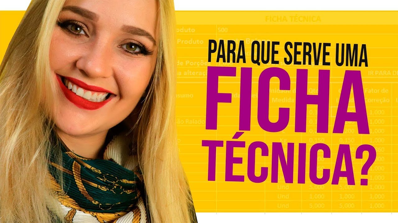 Dicas de como fazer uma Ficha T&eacute;cnica de forma f&aacute;cil!