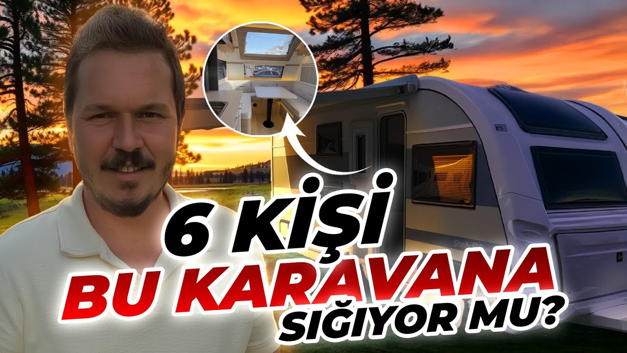 İnanılmaz! Bu Küçücük Karavan 6 Kişiyi Ağırlıyor 😱