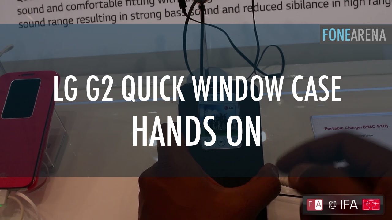LG G2 Quick Window Case