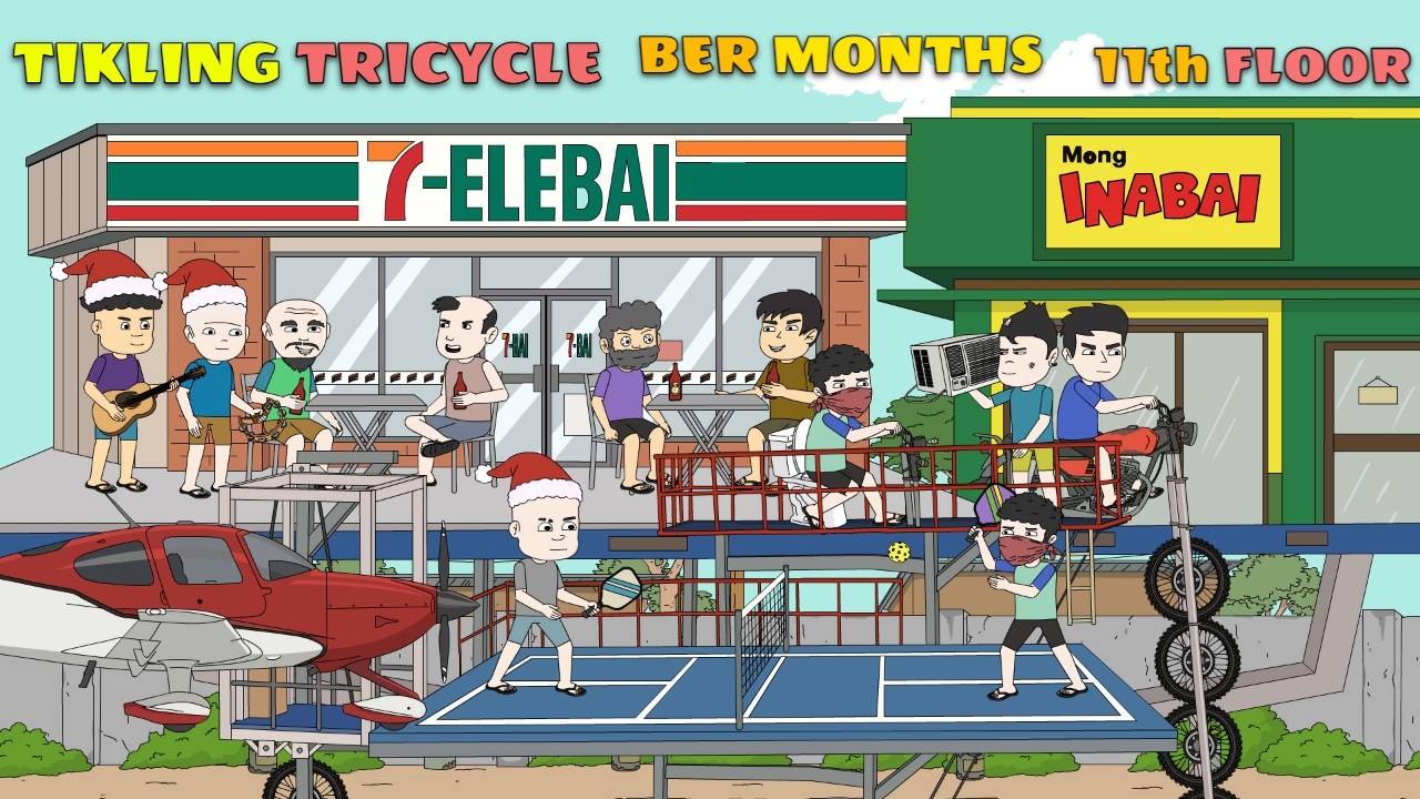TIKLING TRICYCLE BER MONTHS 11TH FLOOR | PINOY ANIMATION