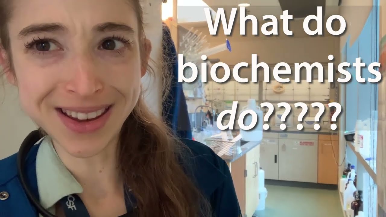 What do biochemists do? Lots of things! And what is biochemistry, anyway?